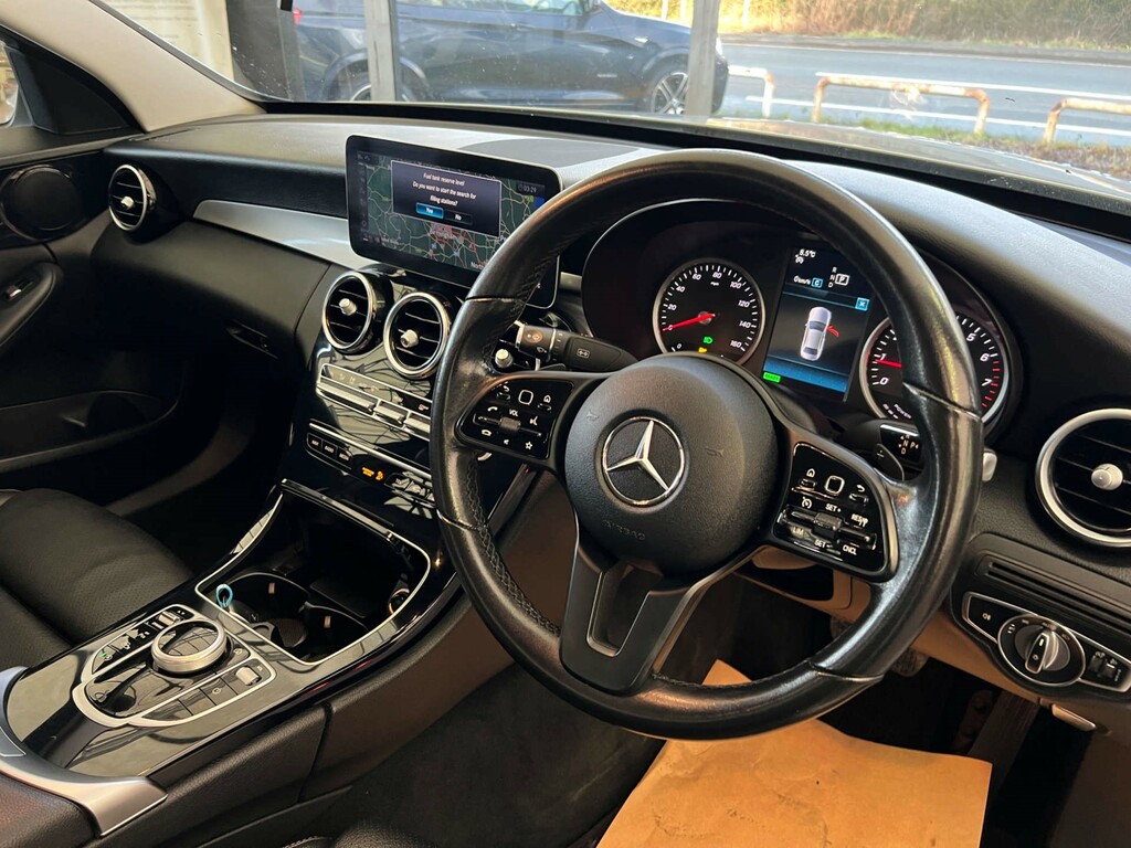 Mercedes-Benz C Class C 220 Amg Line Premium D Black #16