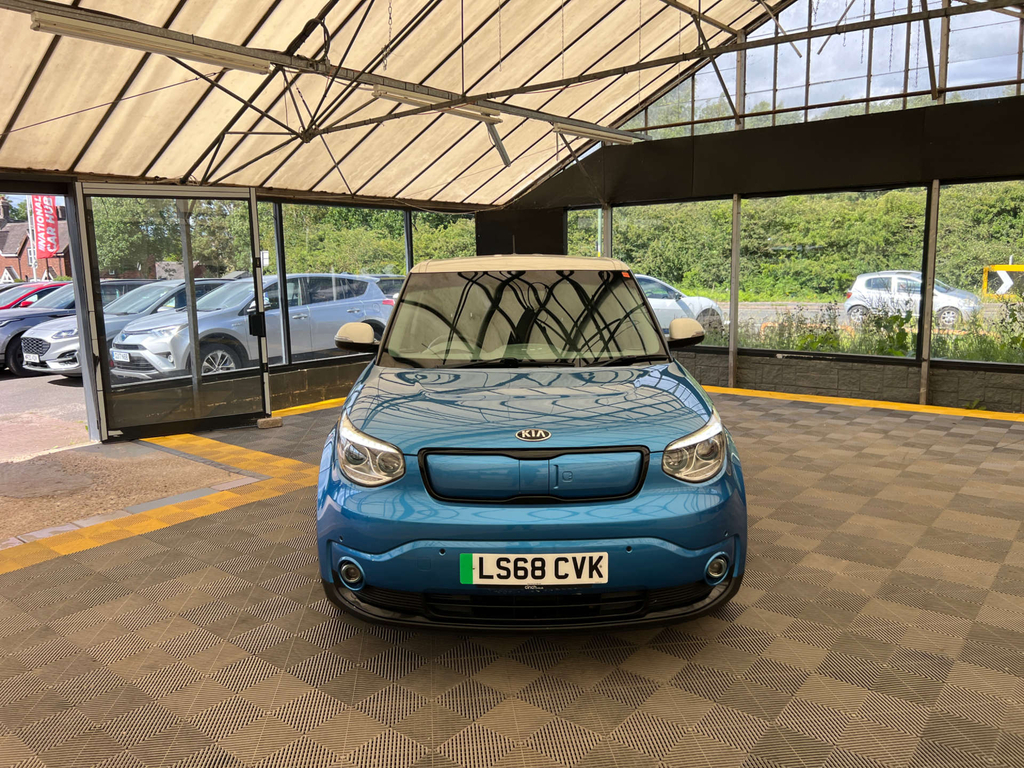 Kia Soul Ev Blue #2