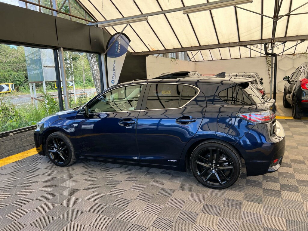 Lexus CT Hatchback Blue #4