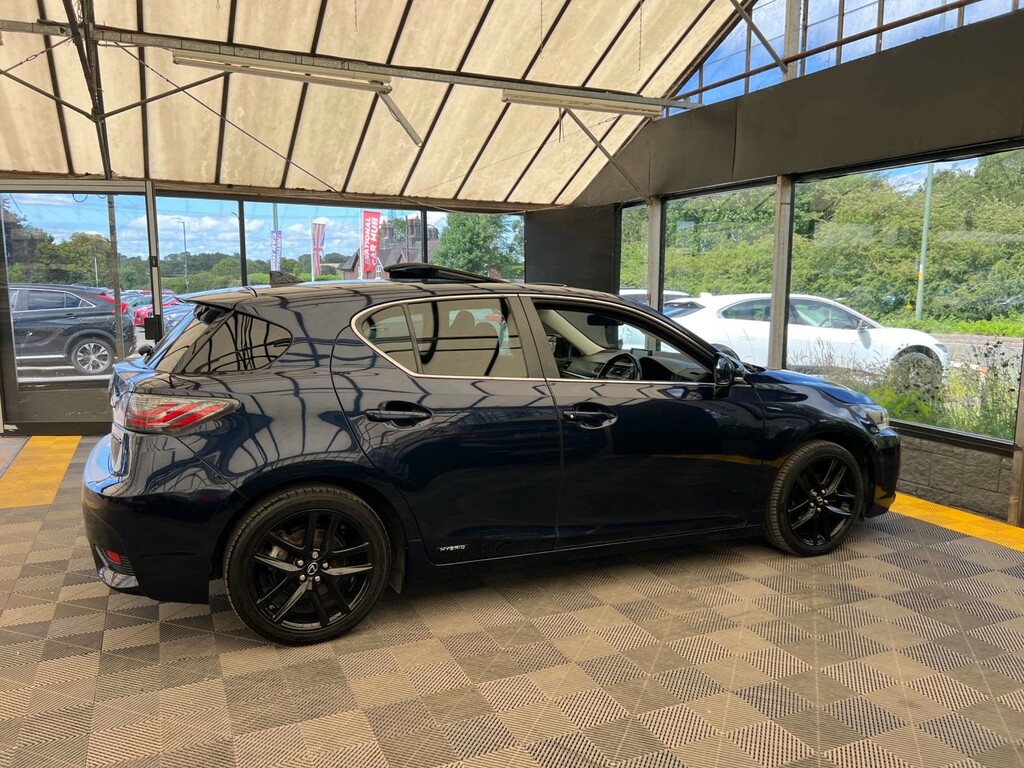 Lexus CT Hatchback Blue #5