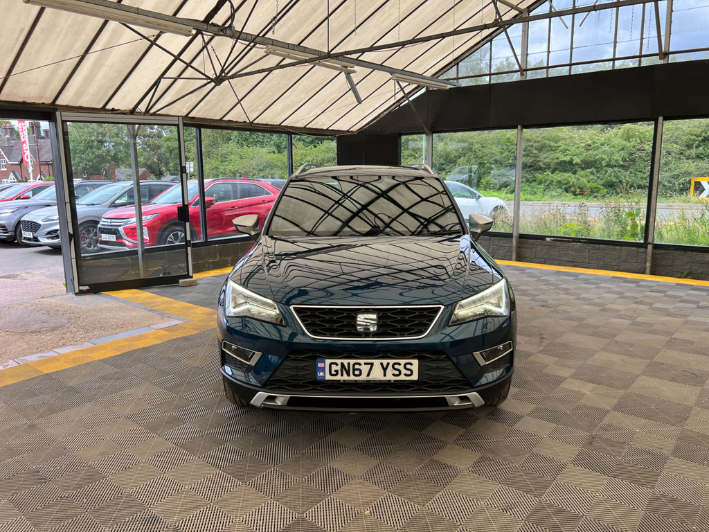 Seat Ateca Suv Blue #2