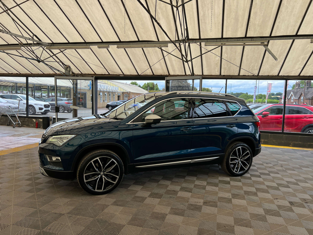 Seat Ateca Suv Blue #3