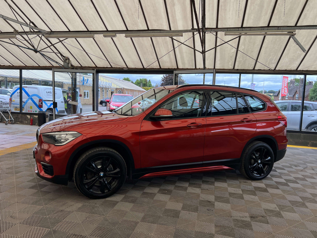 BMW X1 Suv Orange #3