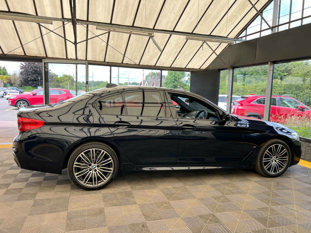 BMW 5 Series Saloon Black #5