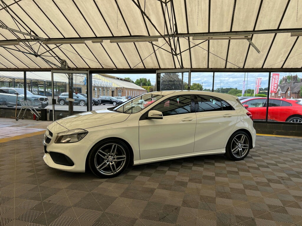 Mercedes-Benz A Class Hatchback WF66LNZ White #3