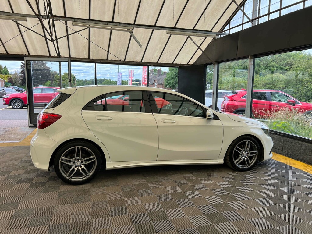 Mercedes-Benz A Class Hatchback WF66LNZ White #6