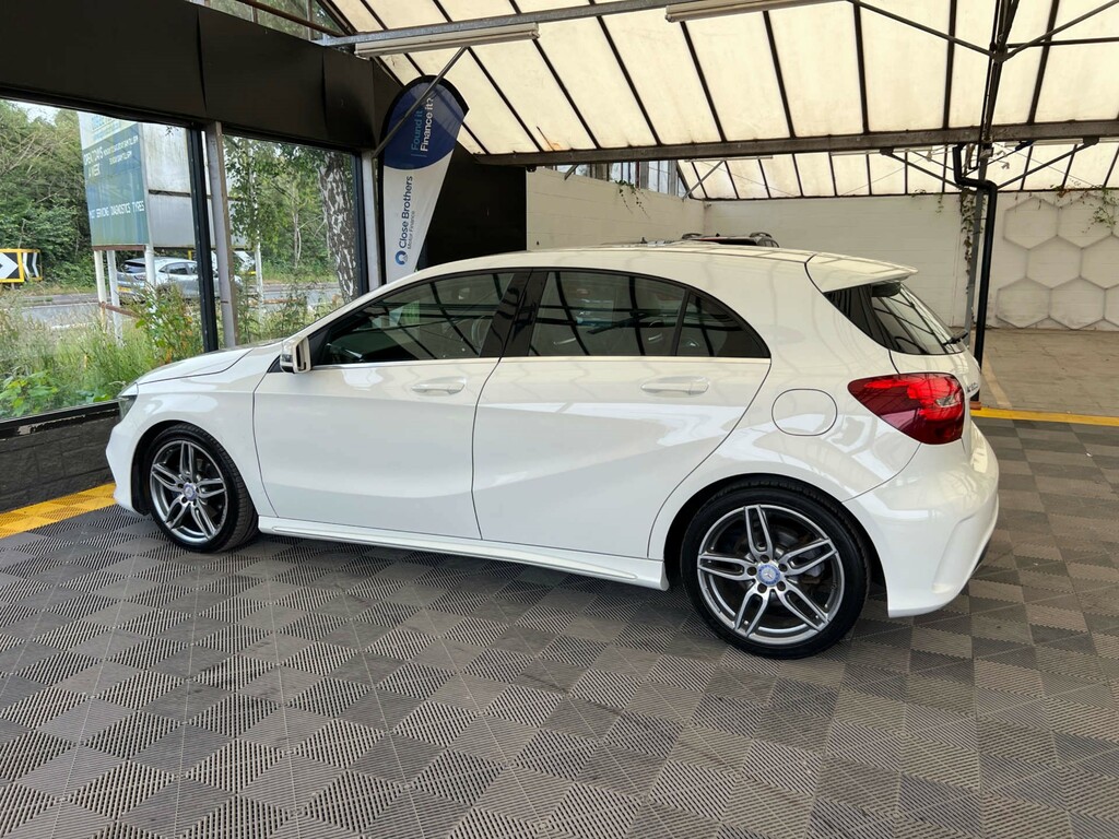 Mercedes-Benz A Class Hatchback WF66LNZ White #4