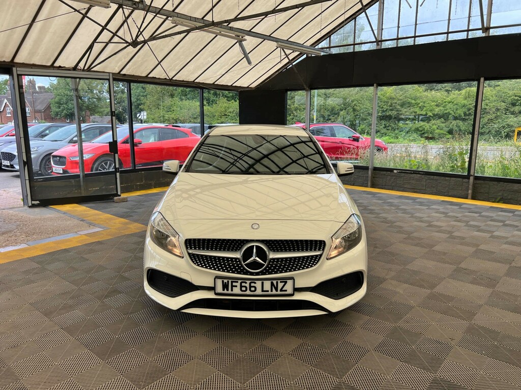 Mercedes-Benz A Class Hatchback WF66LNZ White #2
