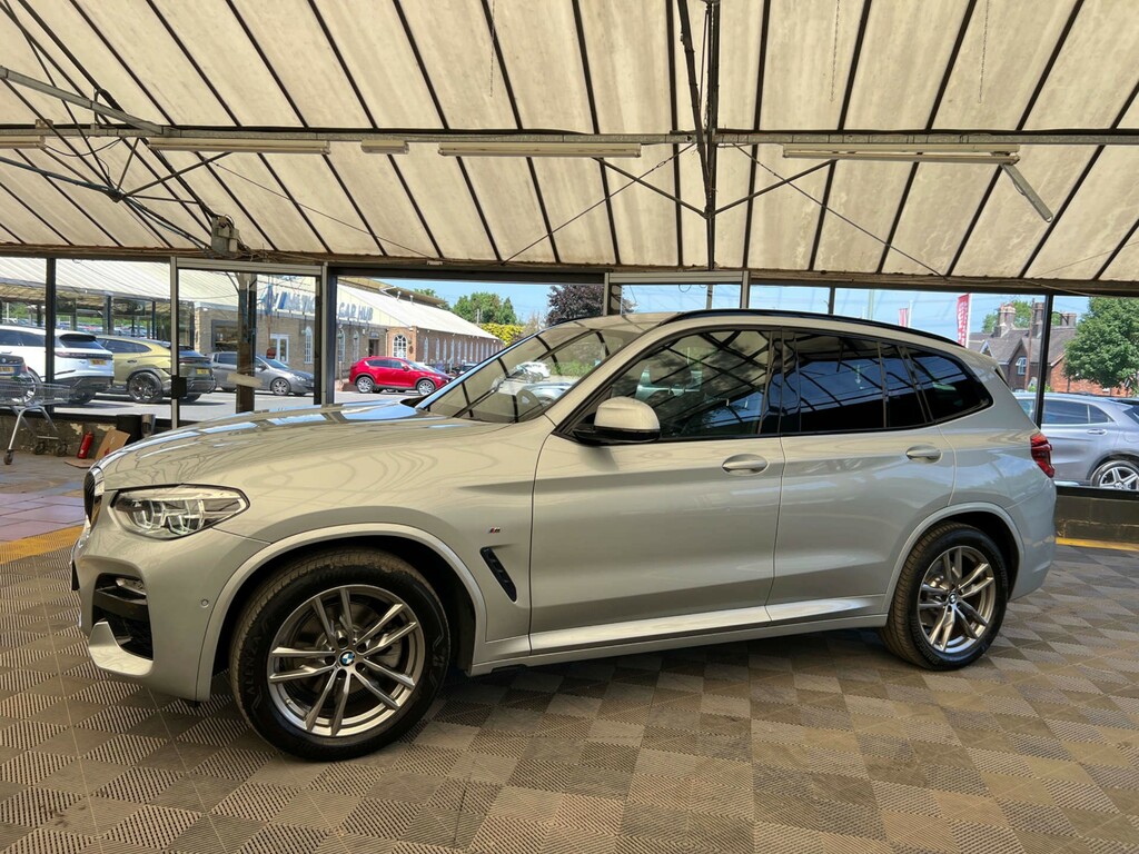 BMW X3 X3 Xdrive20d M Sport Silver #3