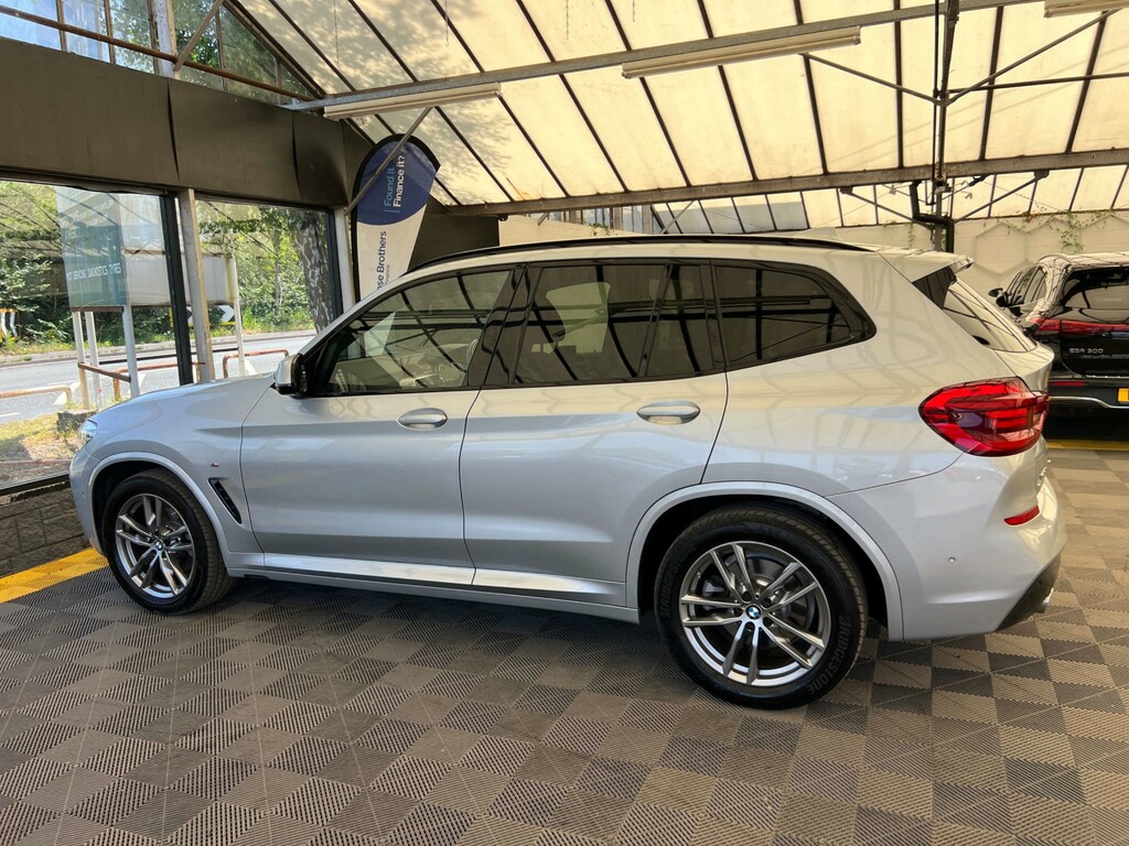 BMW X3 X3 Xdrive20d M Sport Silver #4
