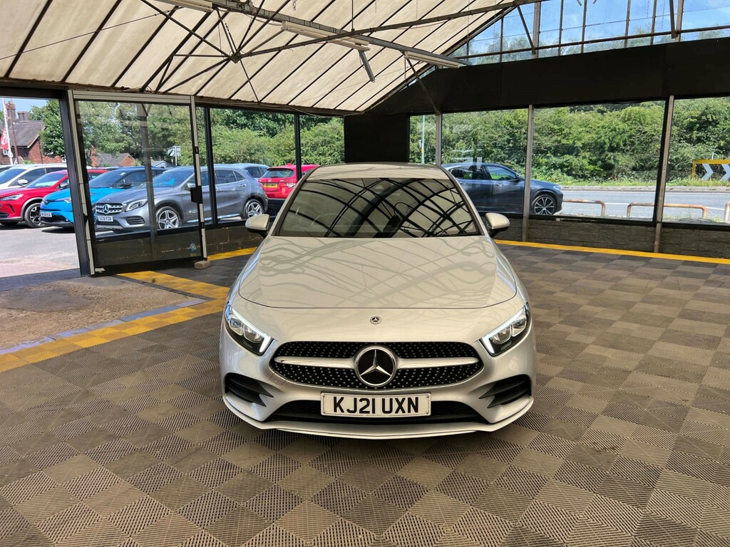 Mercedes-Benz A Class Hatchback KJ21UXN Silver #2