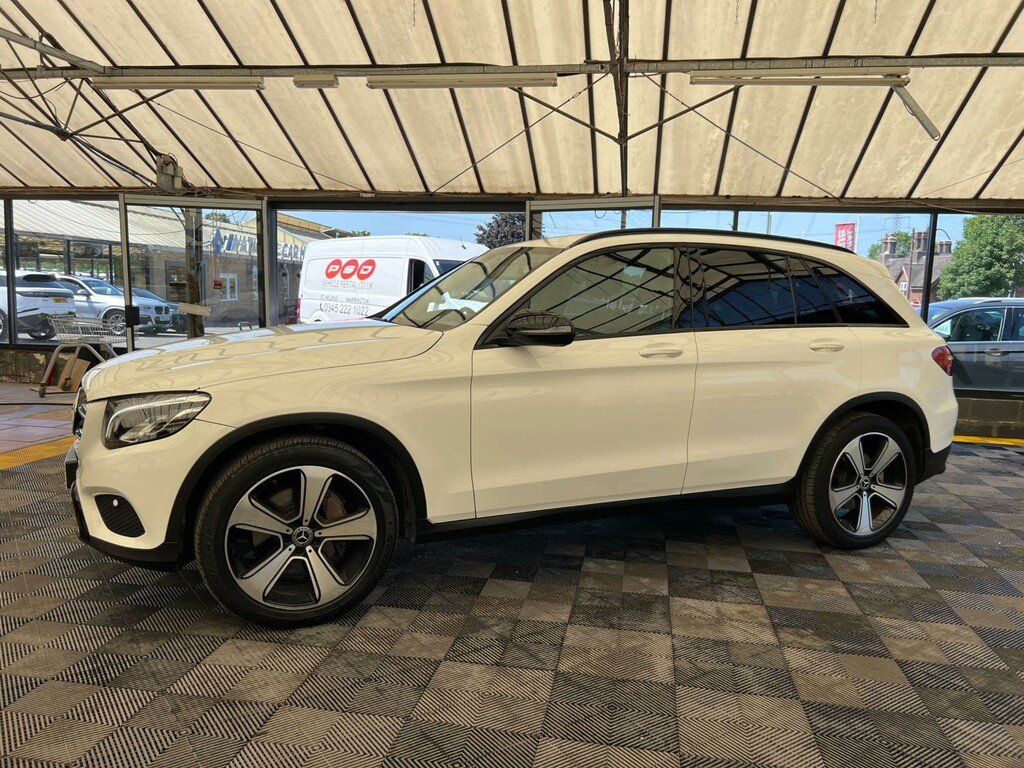 Mercedes-Benz GLC Class Suv White #3