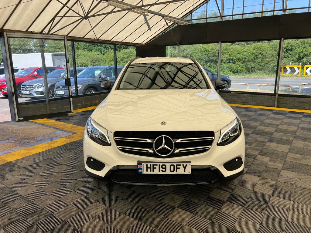 Mercedes-Benz GLC Class Suv White #2