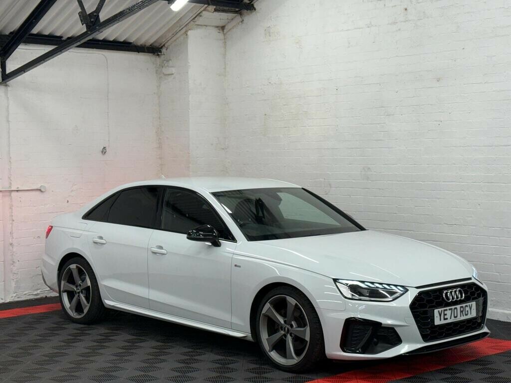 Audi A4 2.0 Tdi 35 Black Edition 202070 YE70RGY White #3