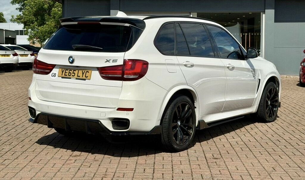 BMW X5 3.0 X5 Xdrive30d M Sport White #4