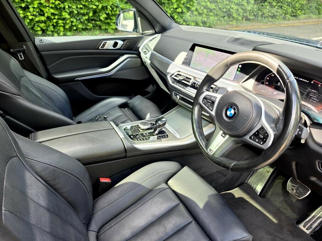BMW X5 3.0 X5 M50d Blue #4