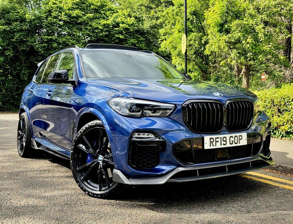 BMW X5 3.0 X5 M50d Blue