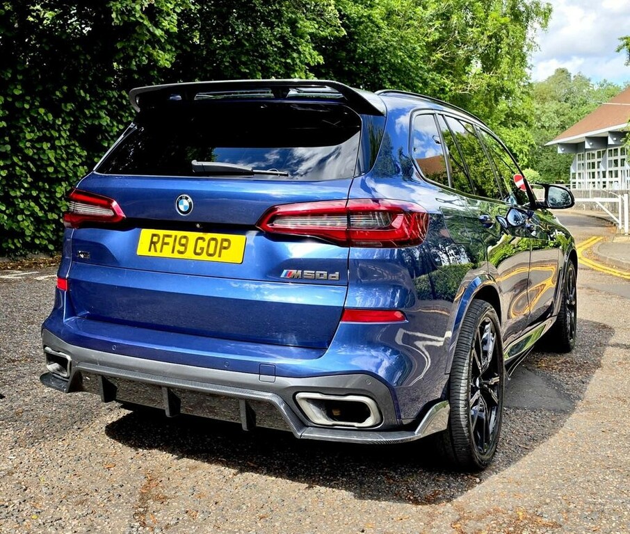 BMW X5 3.0 X5 M50d Blue #3