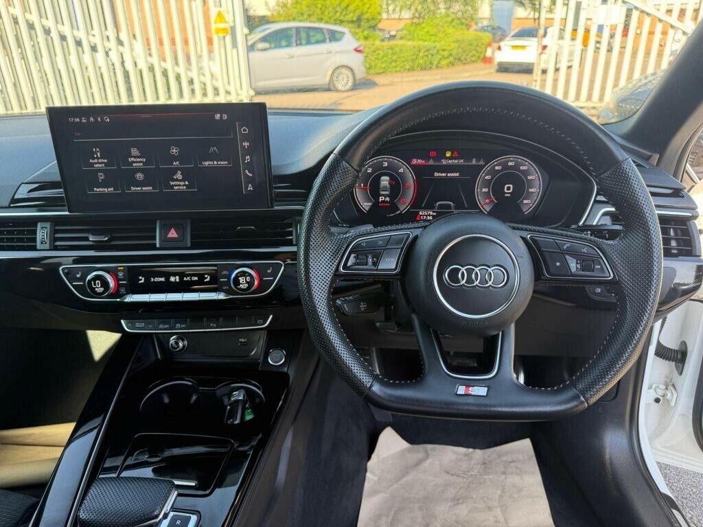 Audi A4 2.0 Tdi 35 Black Edition 202020 White #6