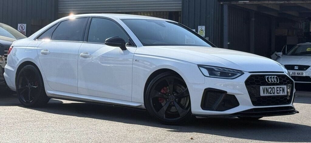 Audi A4 2.0 Tdi 35 Black Edition 202020 White #5