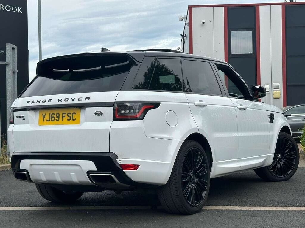 Land Rover Range Rover Sport 3.0 Sd V6 Hse Dynamic White #4