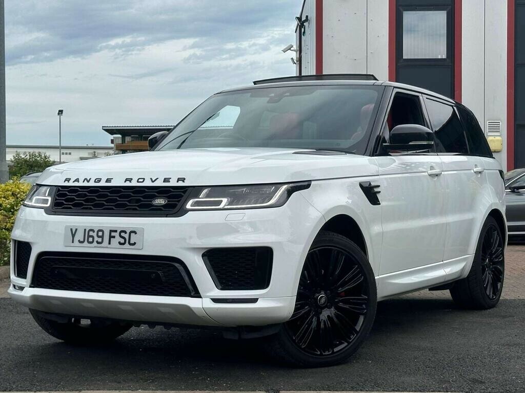 Land Rover Range Rover Sport 3.0 Sd V6 Hse Dynamic White #3
