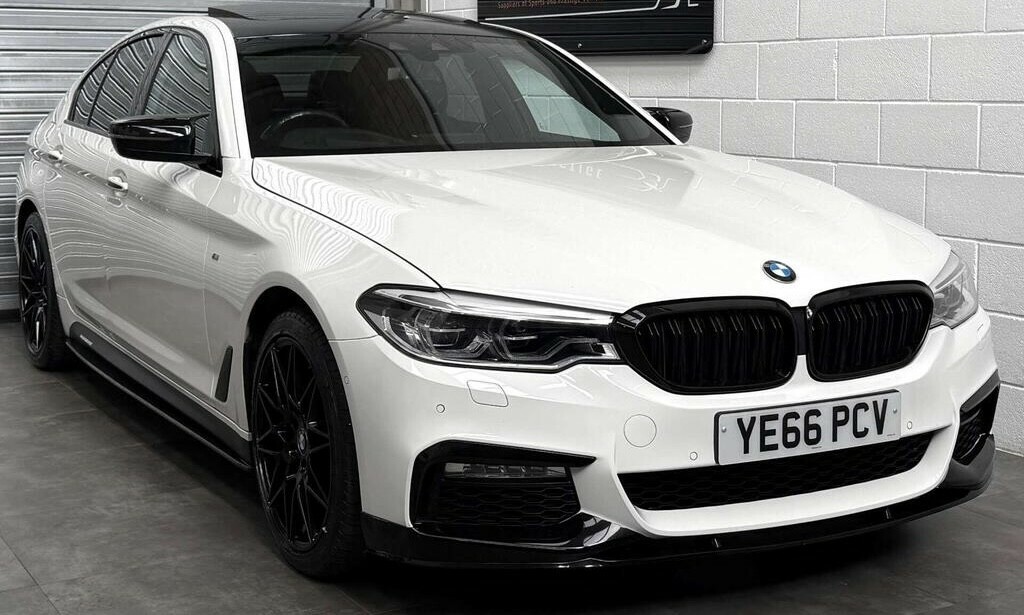 BMW 5 Series 3.0 530D Xdrive M Sport Saloon White
