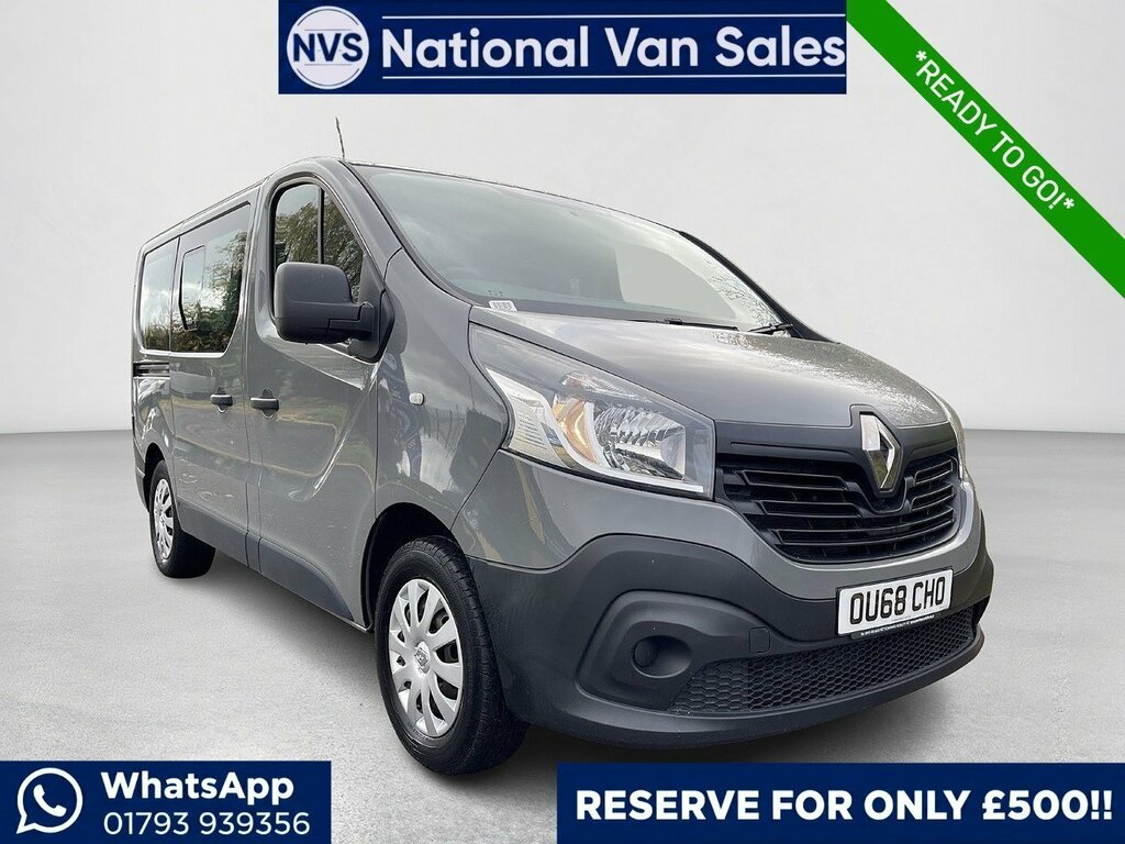 Renault Trafic Wheel Chair Ramp Conversion 5 Seater. OU68CHO Grey #2