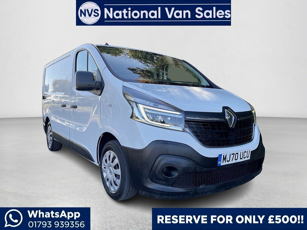 Renault Trafic 2.0 Dci Energy 30 Business Swb Standard Roof Euro MJ70UCU White