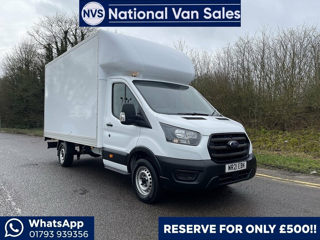 Ford Transit Custom 2.0 350 Ecoblue Leader Luton Rwd WR21EBN White