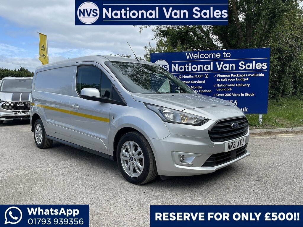 Ford Transit Connect 1.5 240 Ecoblue Limited L2 Euro 6 Ss Silver