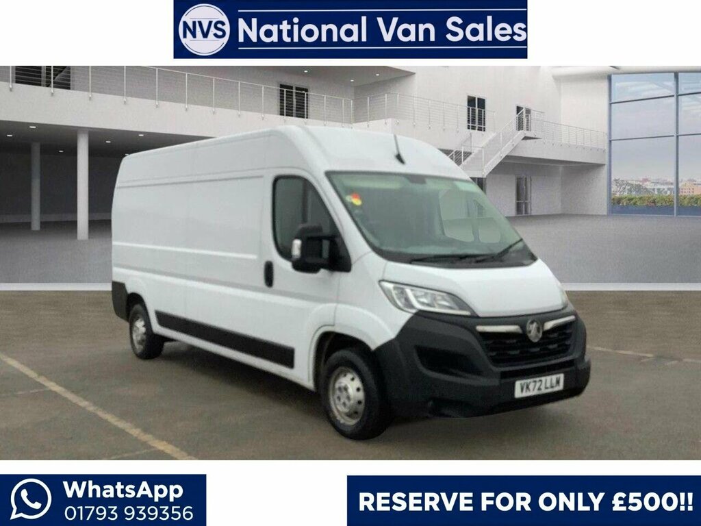 Vauxhall Movano 2.2 Cdti 3500 Biturbo Edition Fwd L3 H2 Euro 6 S White