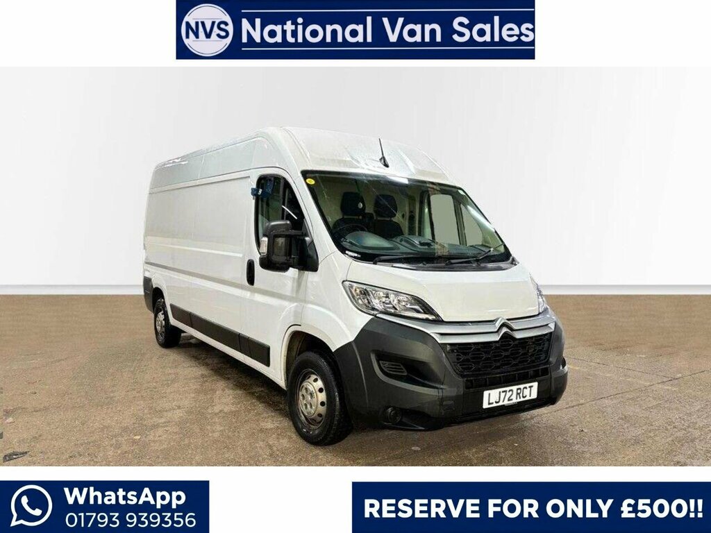 Citroen Relay 2.2 Bluehdi 35 Enterprise L3 High Roof Euro 6 Ss White