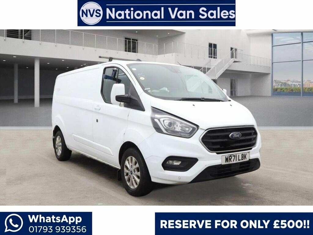 Ford Transit Custom 2.0 300 Ecoblue Limited L2 H1 Euro 6 Ss WR71LBK White