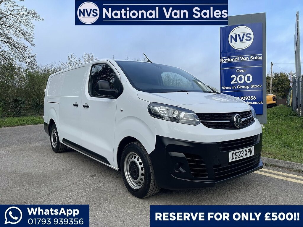Vauxhall Vivaro 1.5 Turbo D 2900 Prime L2 H1 Euro 6 Ss 6Dr DS23XPN White