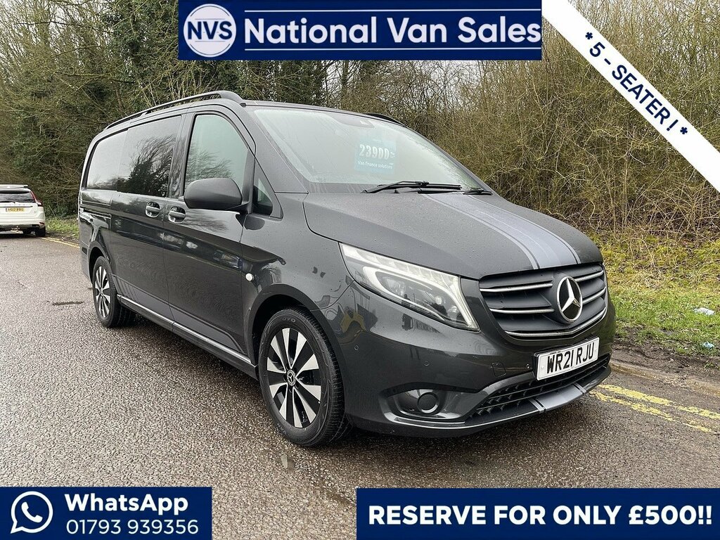 Mercedes-Benz Vito 2.0 119 Cdi Sport Crew Van G-tronic Rwd L2 Euro 6 Grey