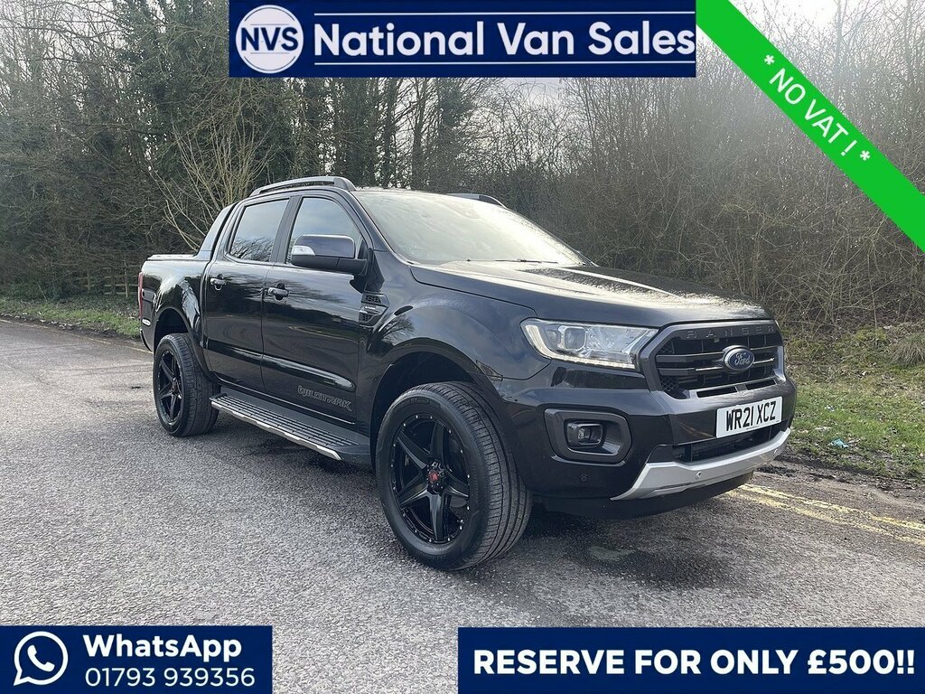 Ford Ranger 2.0 Ecoblue Wildtrak Pickup Double Cab WR21XCZ Black