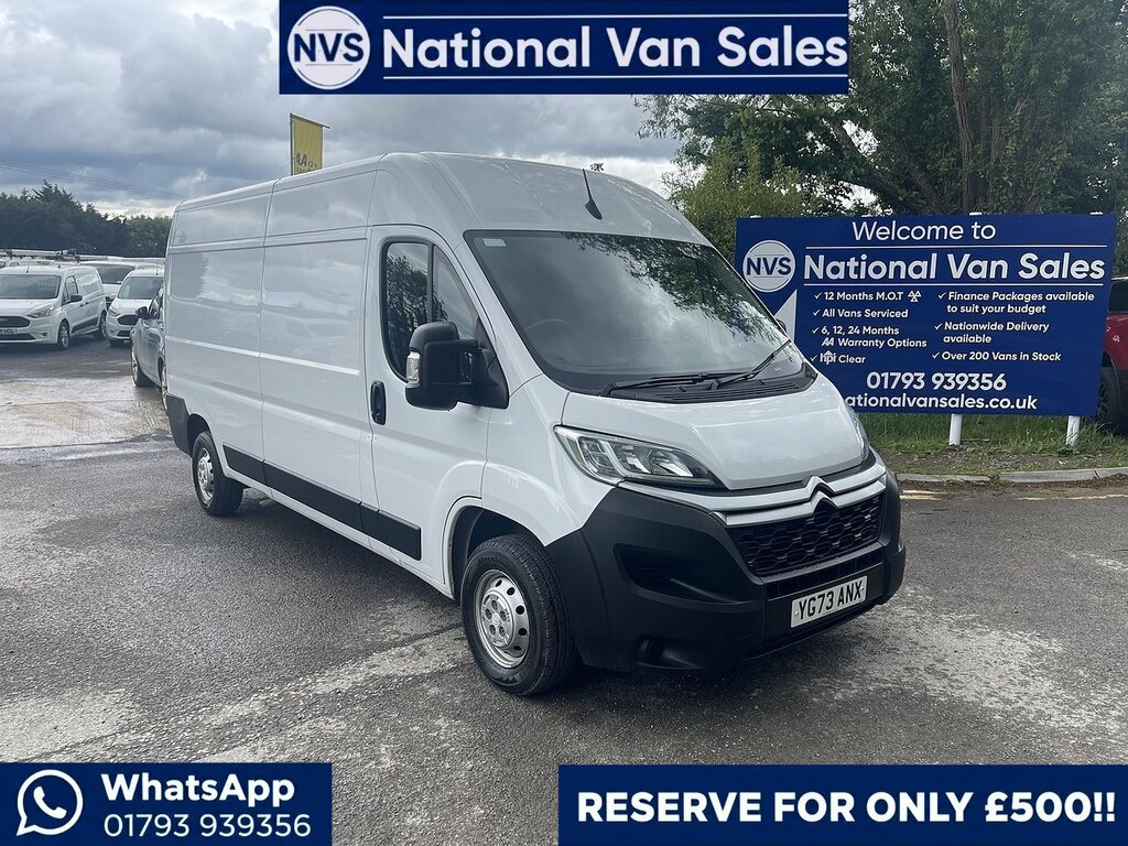 Citroen Relay 2.2 Bluehdi 35 Enterprise Edition L3 High Roof Eur White