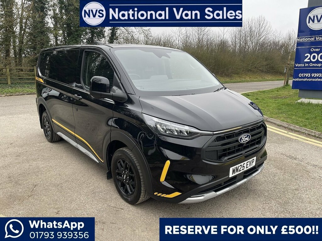 Ford Transit Custom 2.0 320 Ecoblue Trail L1 H1 Euro 6 Ss WM25EVP Black