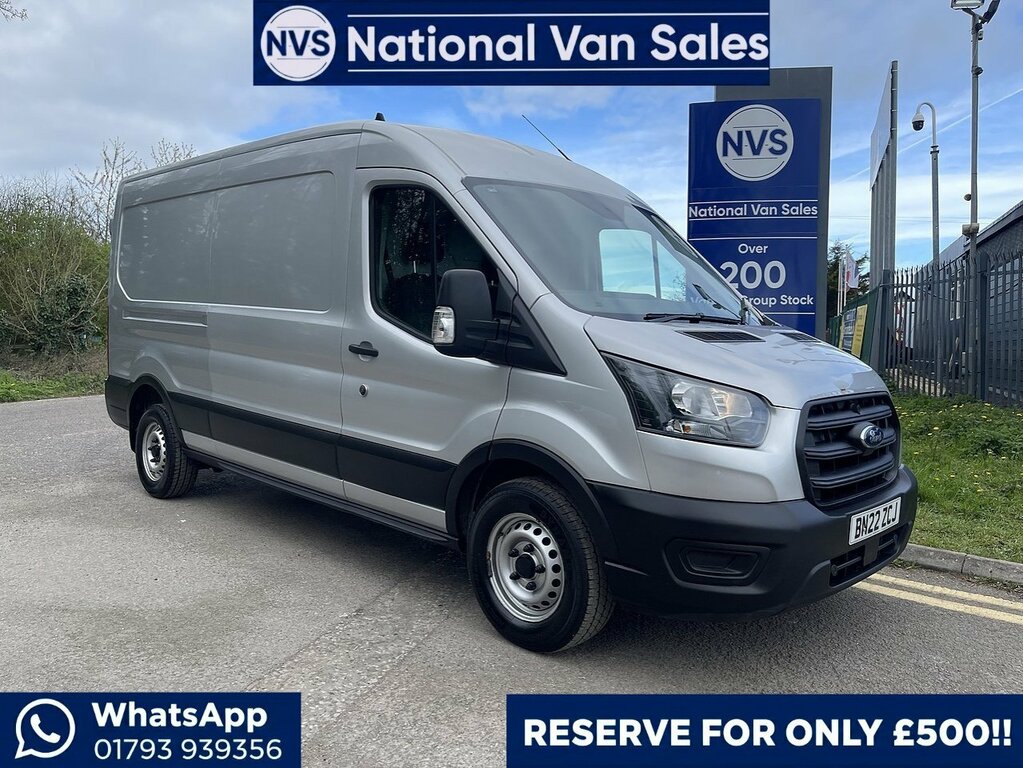Ford Transit Custom 2.0 350 Ecoblue Leader Fwd L3 H2 Euro 6 Ss BN22ZCJ Silver