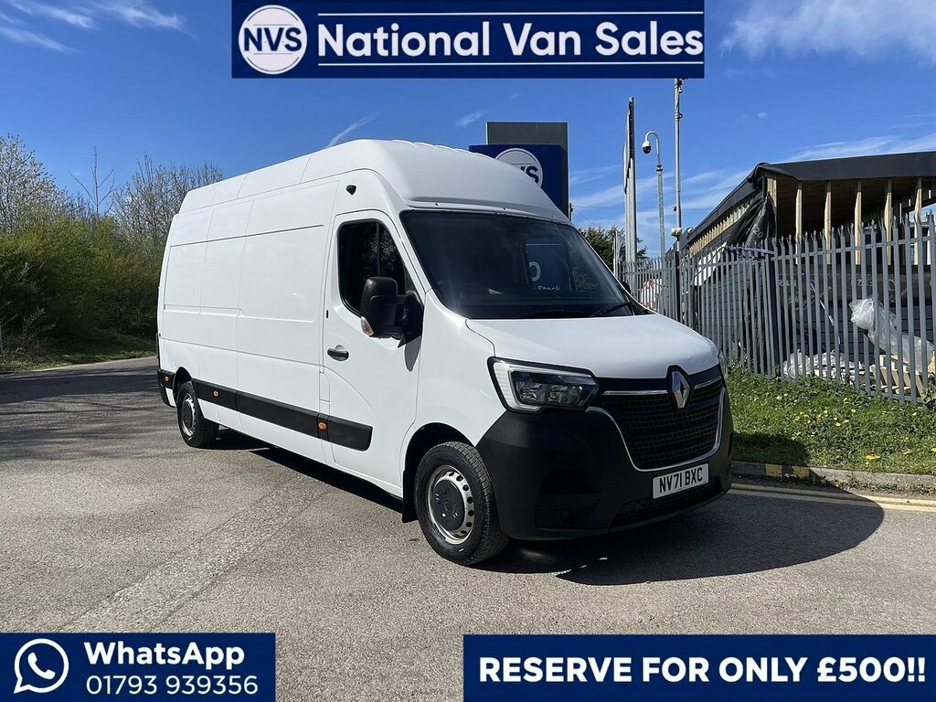Renault Master 2.3 Dci Energy 35 Business Fwd Lwb High Roof Euro White