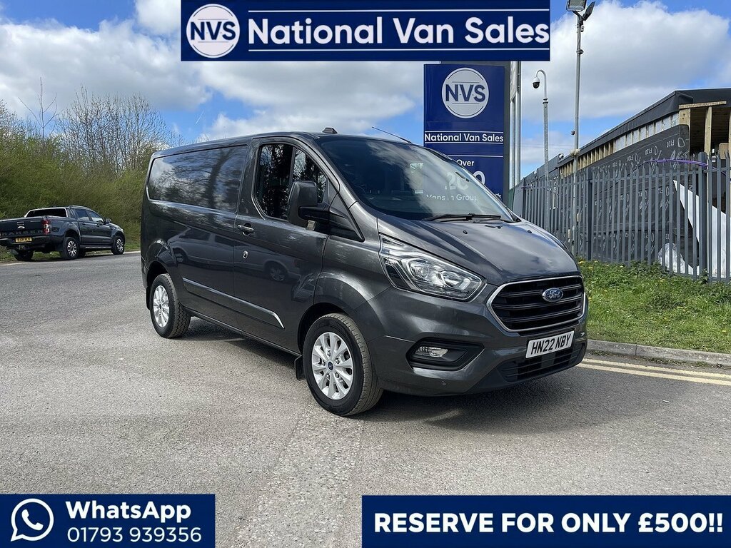 Ford Transit Custom 2.0 280 Ecoblue Limited L1 H1 Euro 6 Ss HN22NBY Grey