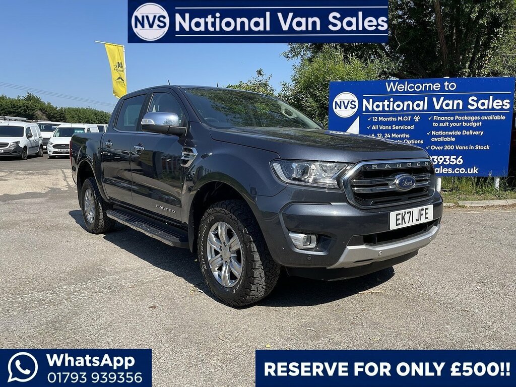 Ford Ranger 2.0 Ecoblue Limited 4Wd Euro 6 Ss EK71JFE Grey