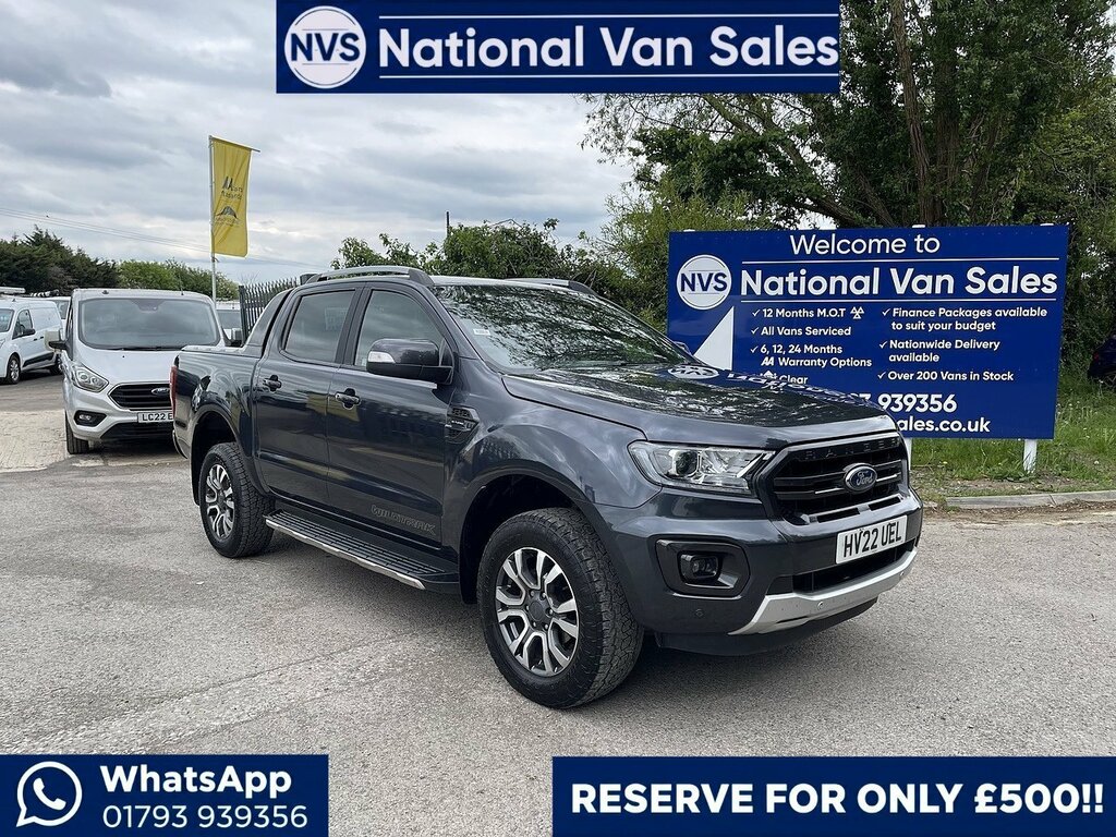 Ford Ranger 2.0 Ecoblue Wildtrak 4Wd Euro 6 Ss HV22UEL Grey
