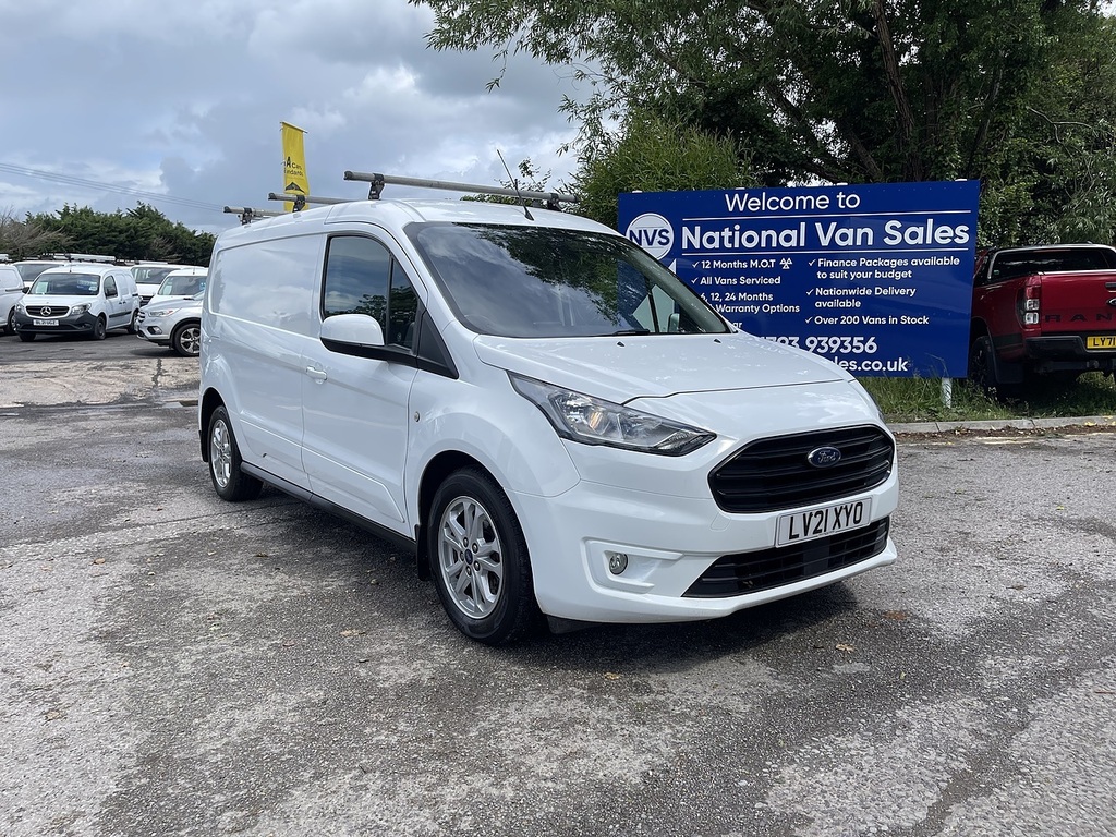 Ford Transit Connect 1.5 240 Ecoblue Limited L2 Euro 6 Ss LV21XYO White #6