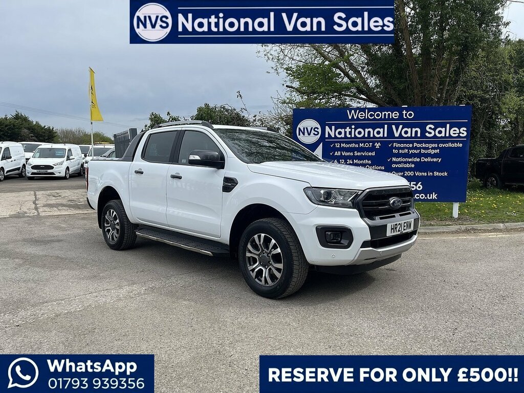 Ford Ranger 2.0 Ecoblue Wildtrak 4Wd Euro 6 Ss HR21ENW White