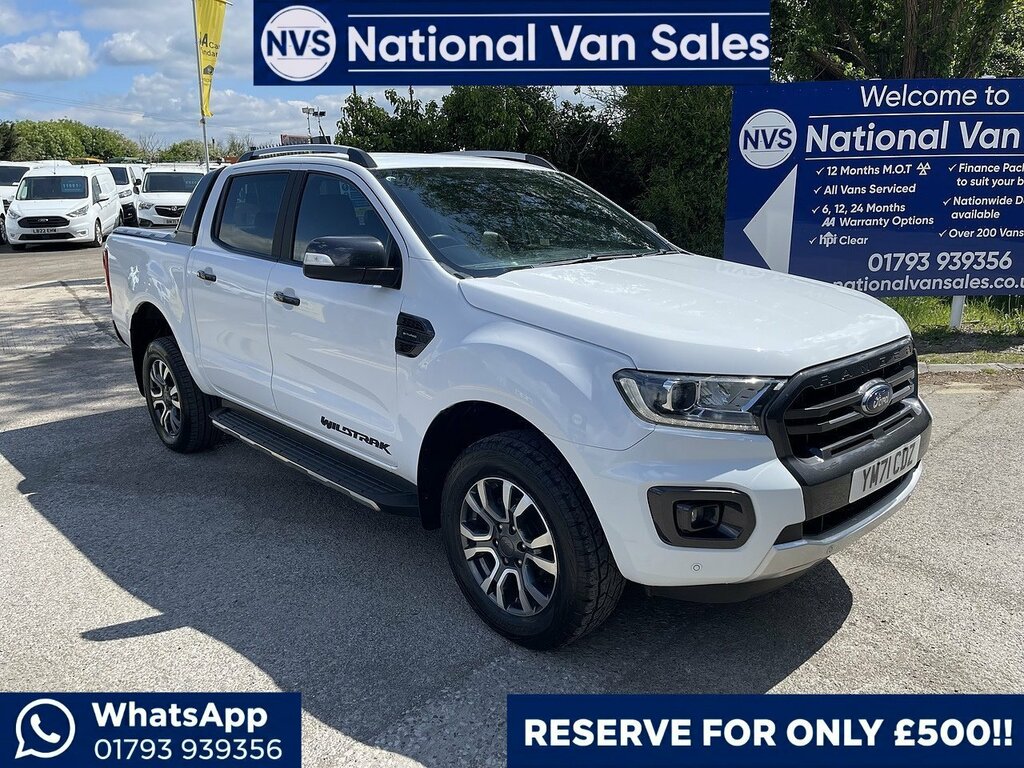 Ford Ranger 2.0 Ecoblue Wildtrak 4Wd Euro 6 Ss YM71CDZ White