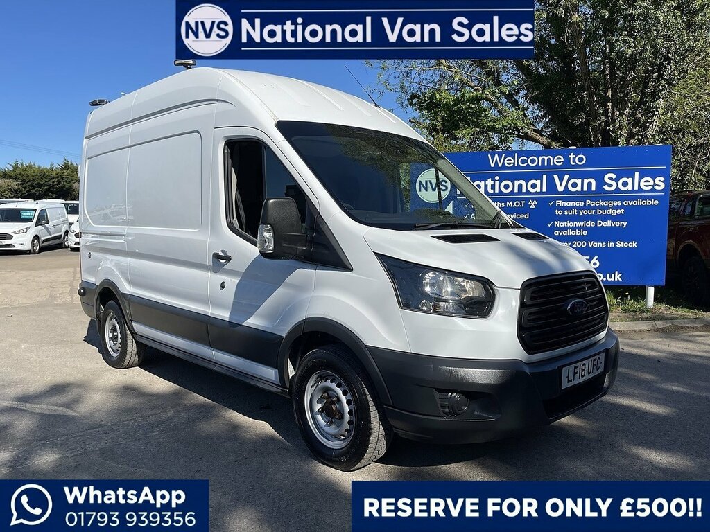 Ford Transit Custom 2.0 350 Ecoblue Fwd L2 H3 Euro 6 LF18UFC White