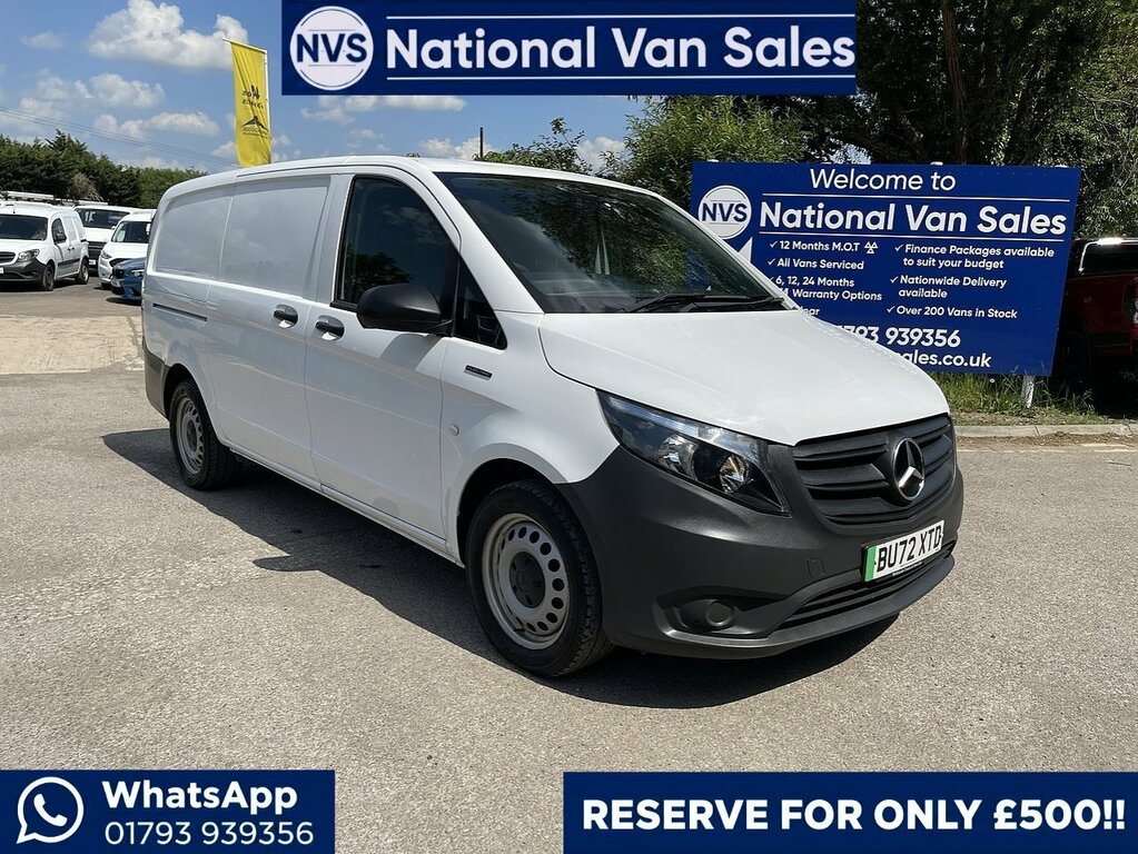 Mercedes-Benz eVito 116 E 66Kwh Progressive Fwd L2 6Dr Lwb White