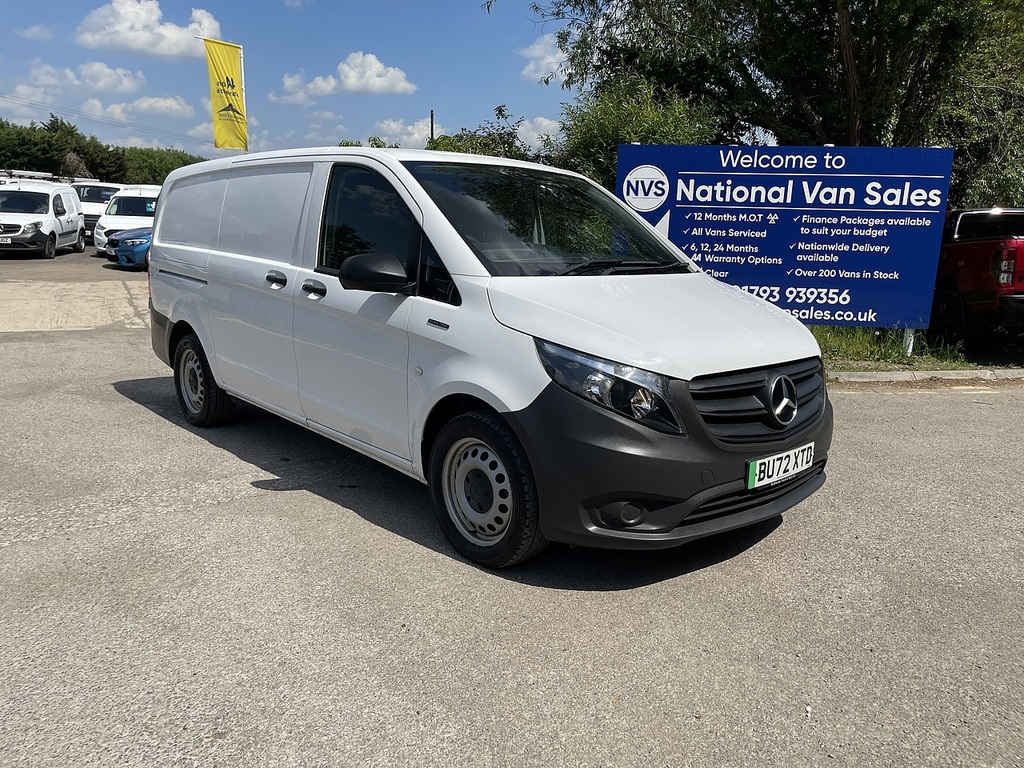Mercedes-Benz eVito 116 E 66Kwh Progressive Fwd L2 6Dr Lwb White #2